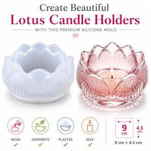 goldfinn aura silicone lotus flower mold